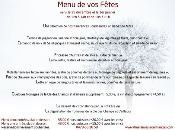 2013 - Repas de Fêtes