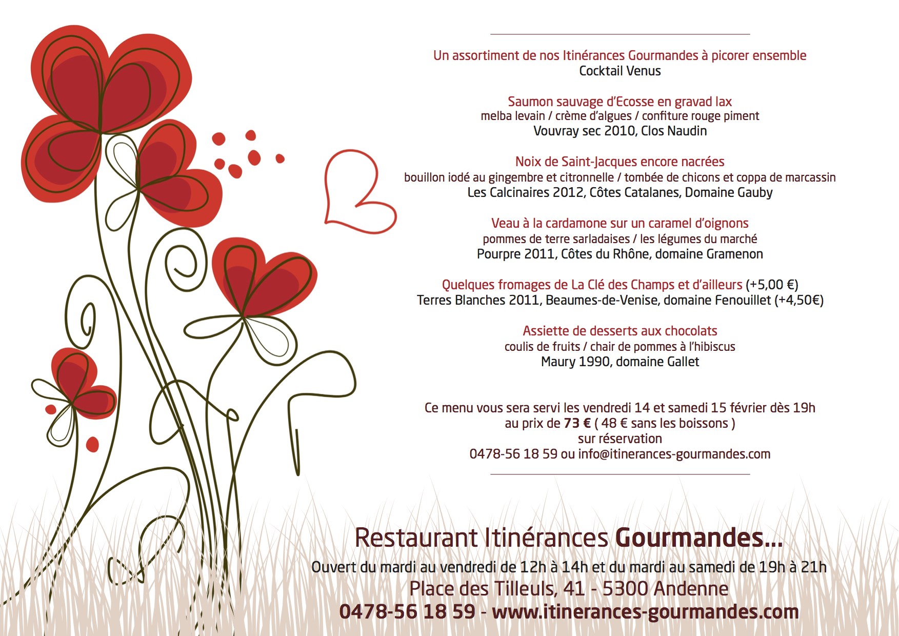 A la table de cuisiniers amoureux...